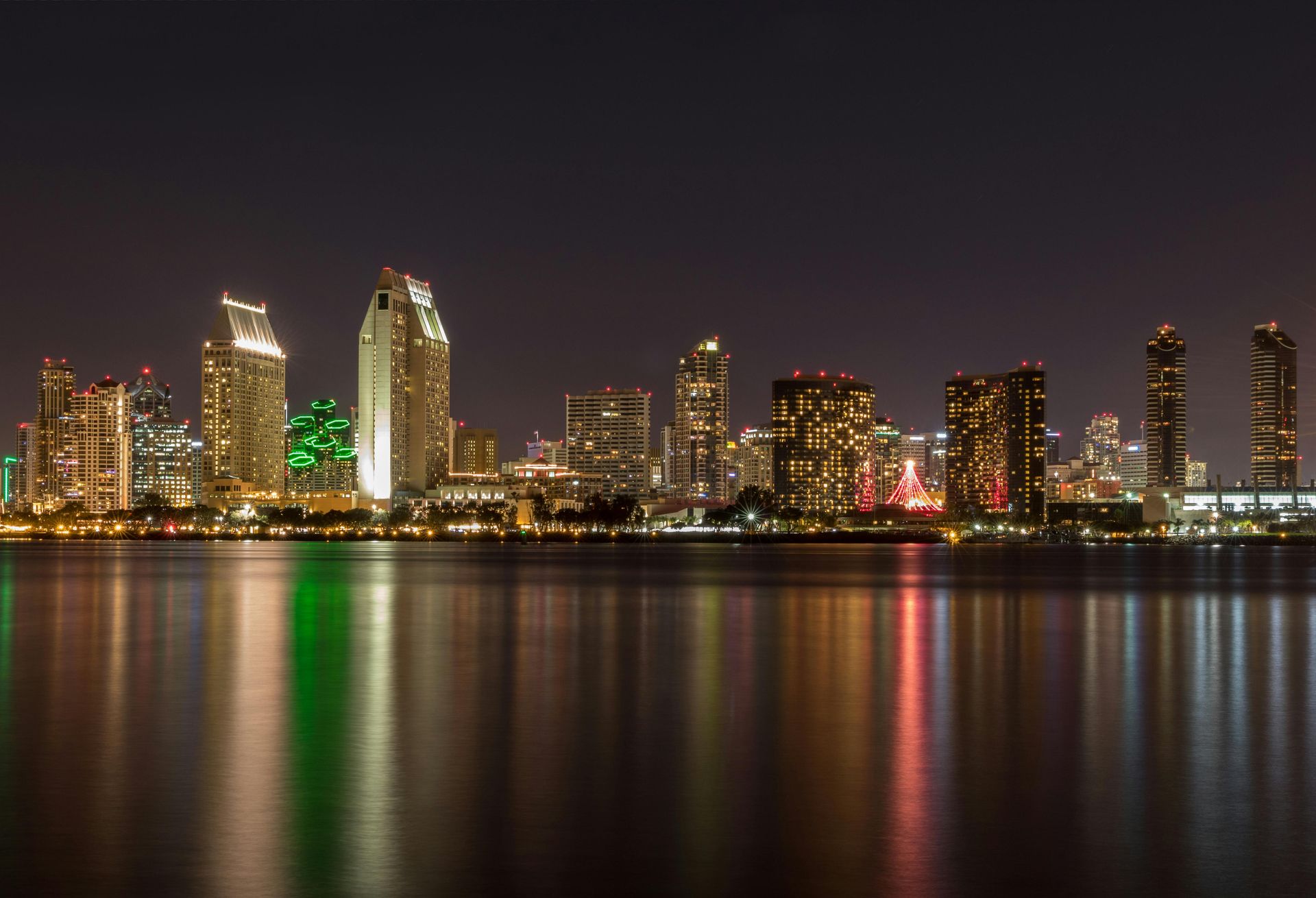 San Diego skyline at dusk representing the community's energy future